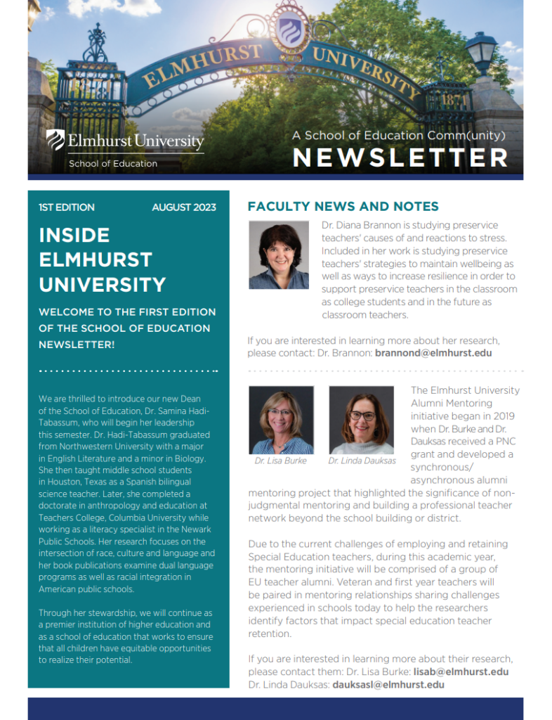 School of Education | Elmhurst University